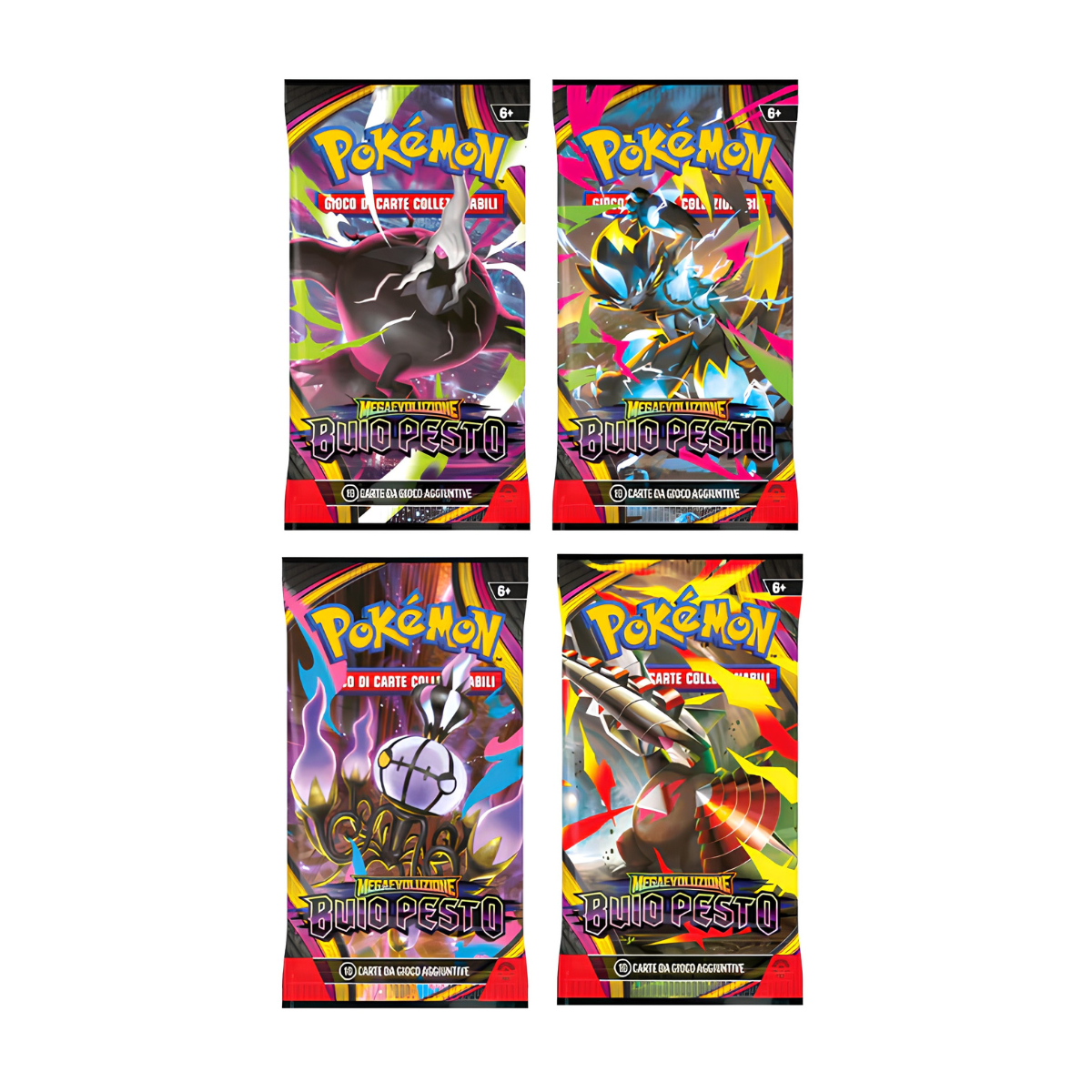 Blister 3 buste Megaevoluzione - Buio Pesto