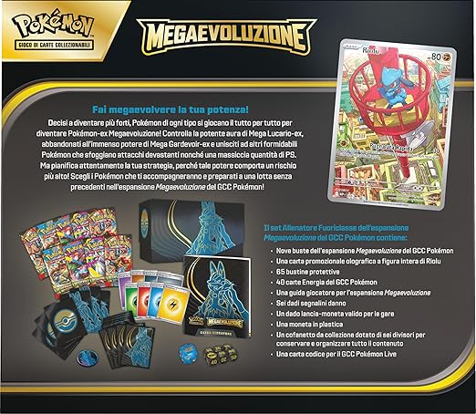 Set Allenatore Fuoriclasse ETB Lucario - Megaevoluzione IT
