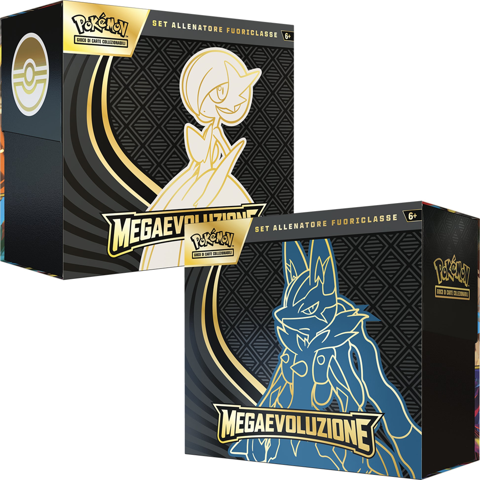 Set Allenatore Fuoriclasse ETB - Megaevoluzioni (Mega Lucario & Mega Gardevoir)