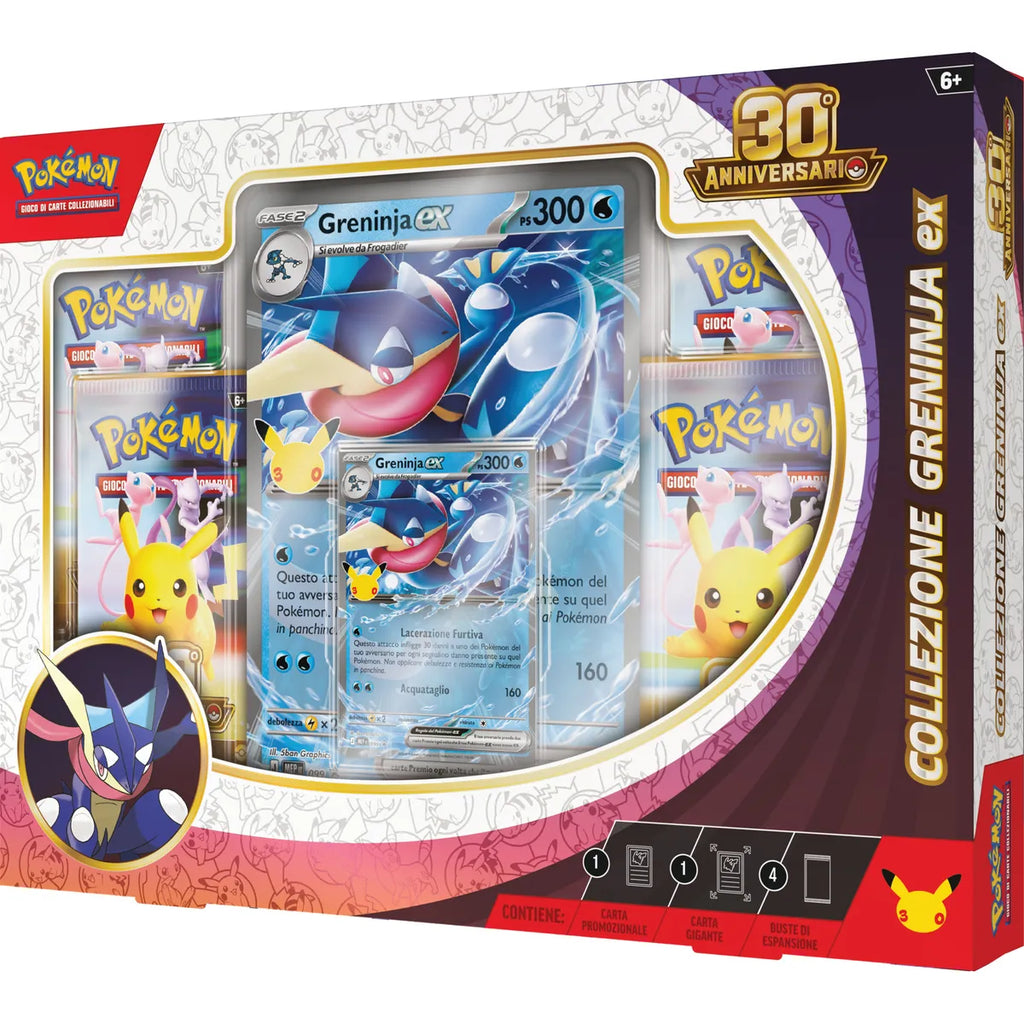 Pokémon 30° anniversario – Collezione Greninja-Ex