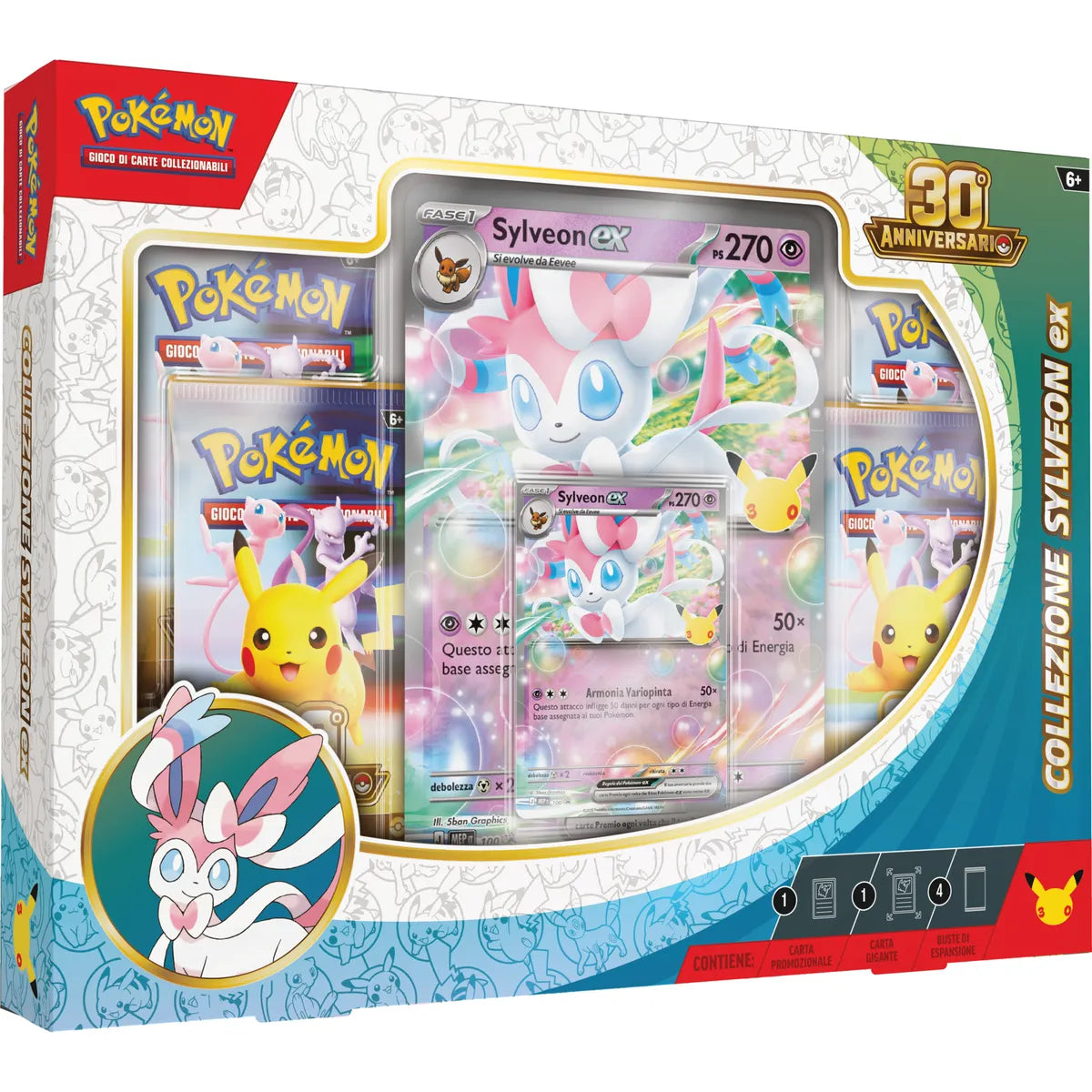 Pokémon 30° anniversario – Collezione Sylveon-Ex