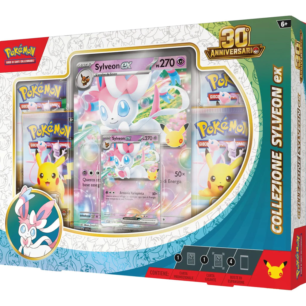 Pokémon 30° anniversario – Collezione Sylveon-Ex