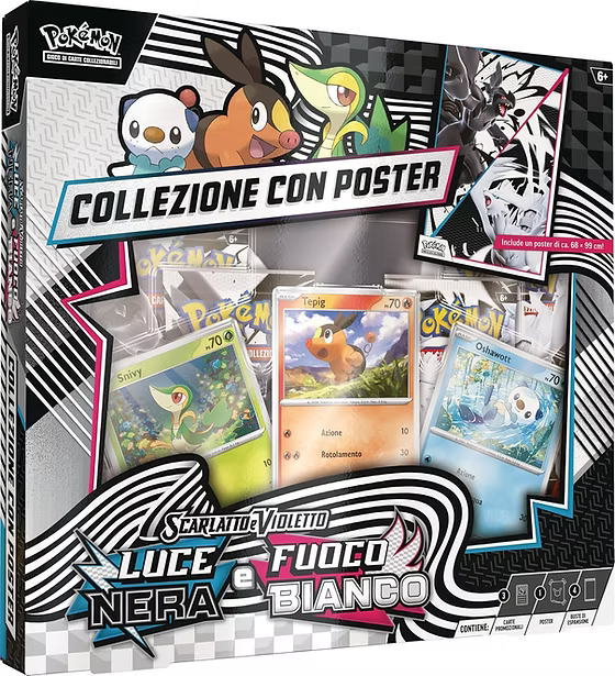Collezione con poster Luce Nera e Fuoco Bianco (IT)