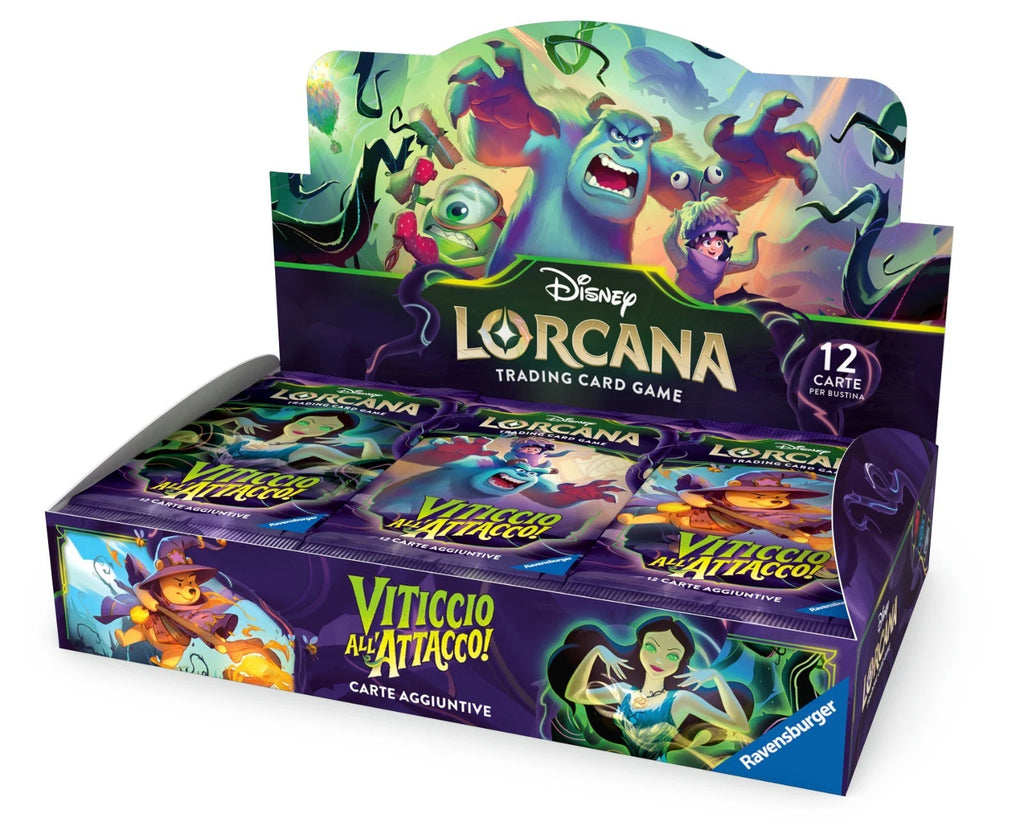 Disney Lorcana – Vittoria all’Attacco! – Booster Box 24 Bustine (ITA)
