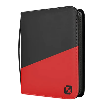 Shield + Toploader Binder 3x3 (216 Nero e Rosso)