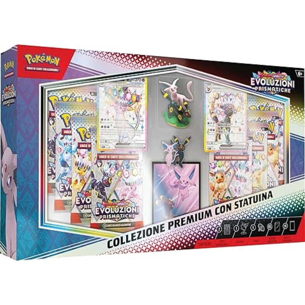 Collezione Premium con Statuina - Evoluzioni Prismatiche