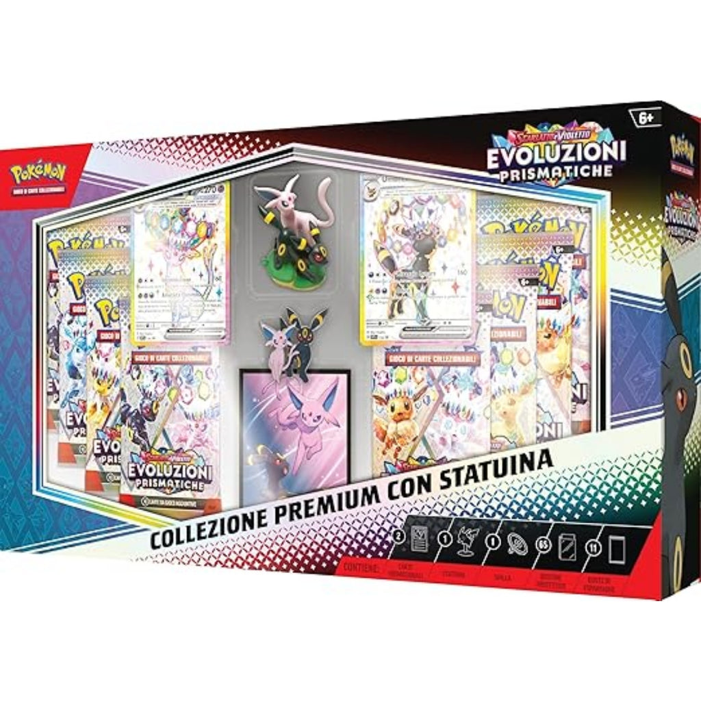 Collezione Premium con Statuina - Evoluzioni Prismatiche