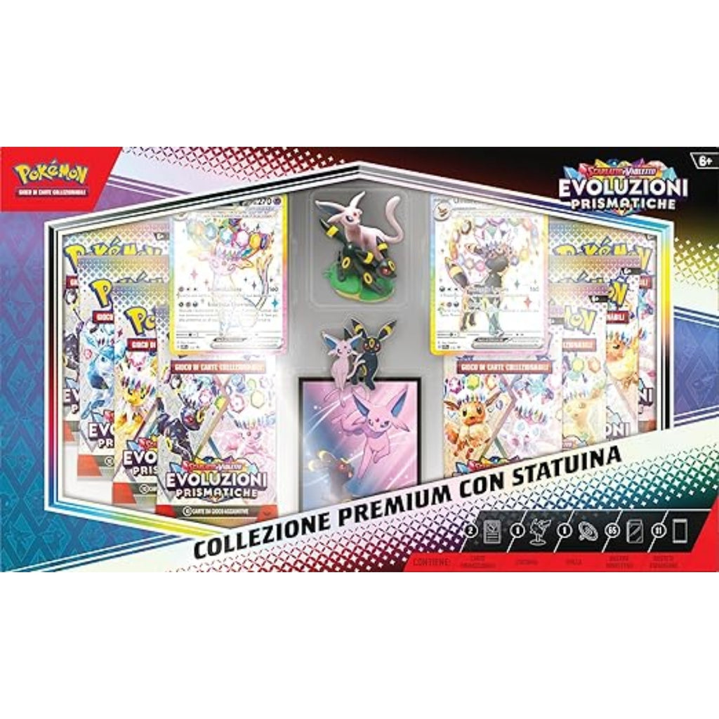 Collezione Premium con Statuina - Evoluzioni Prismatiche