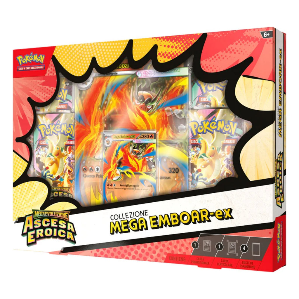 Collezione Mega Emboar-ex – Megaevoluzione Ascesa Eroica