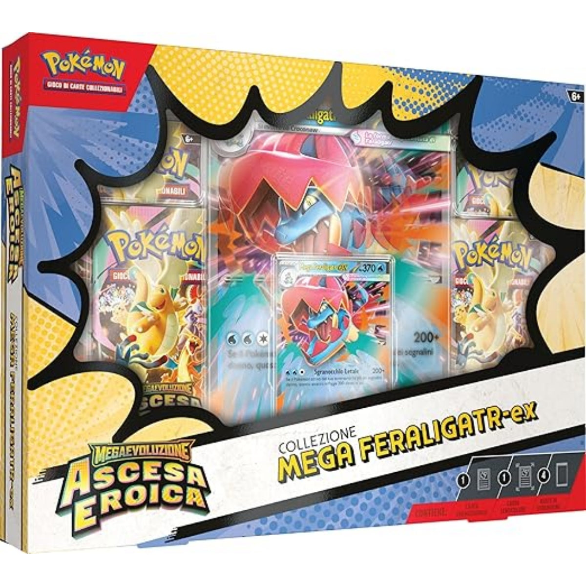 Collezione Mega Feraligatr-ex – Megaevoluzione Ascesa Eroica