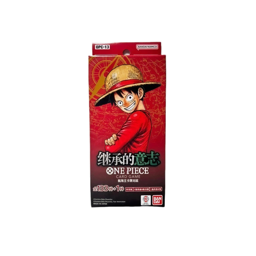 One Piece Card Game OP-13-CARRYING ON HIS WILL-MINI BOX Cinese