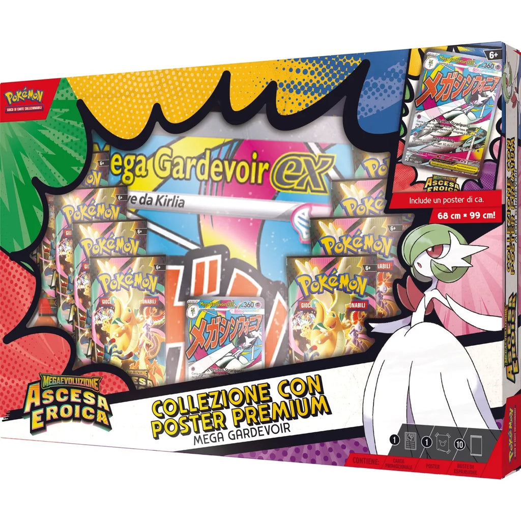 Collezione con Poster Premium Mega Gardevoir Ex