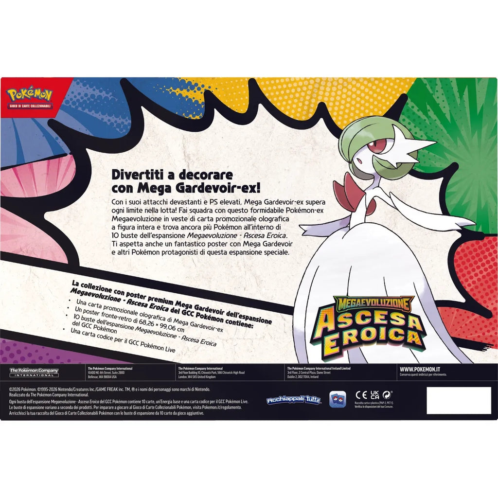 Collezione con Poster Premium Mega Gardevoir Ex