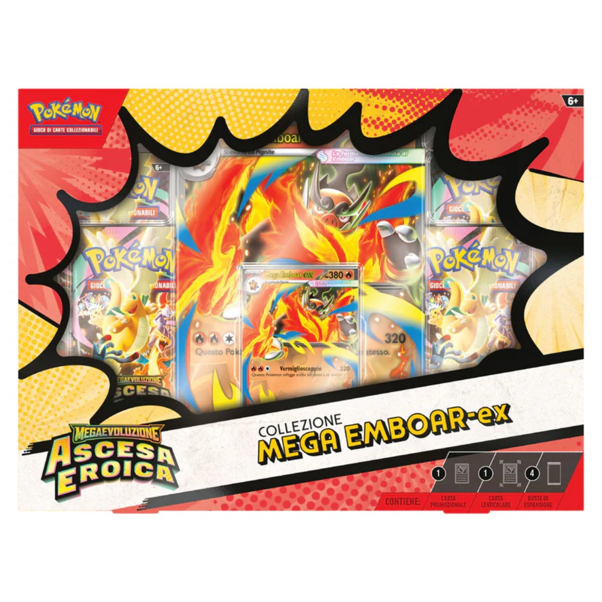 Collezione Mega Emboar-ex – Megaevoluzione Ascesa Eroica