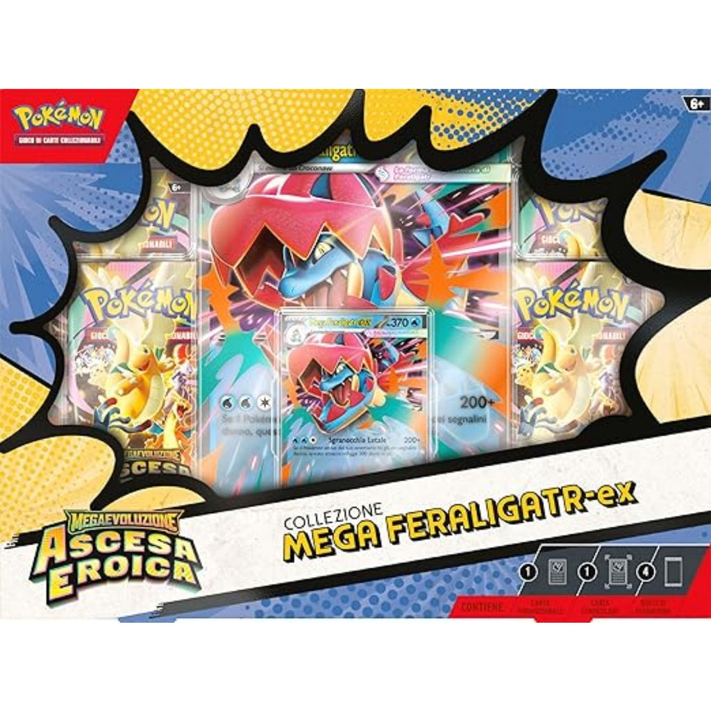 Collezione Mega Feraligatr-ex – Megaevoluzione Ascesa Eroica