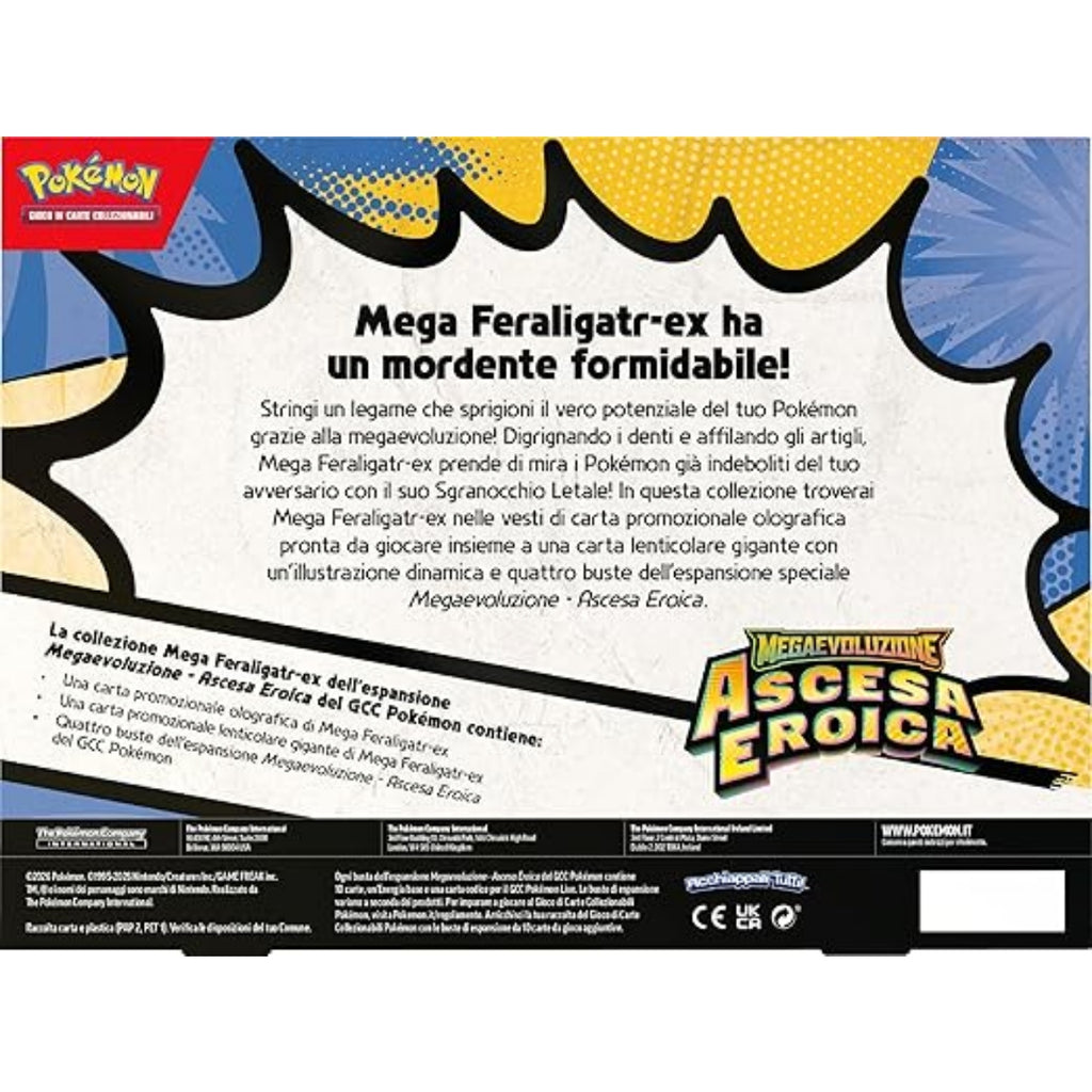 Collezione Mega Feraligatr-ex – Megaevoluzione Ascesa Eroica