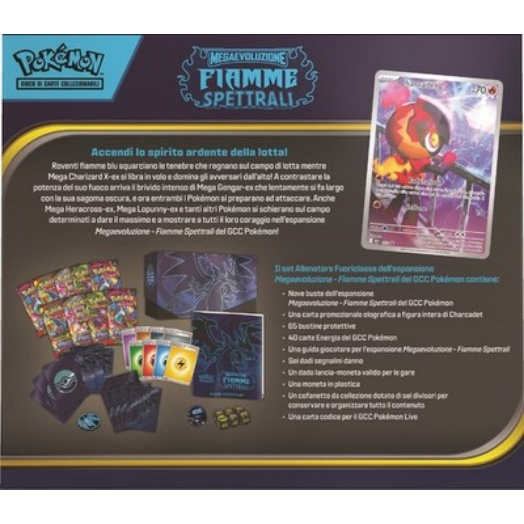 Pokémon Set Allenatore Fuoriclasse dell'espansione Megaevoluzione - Fiamme Spettrali (IT)