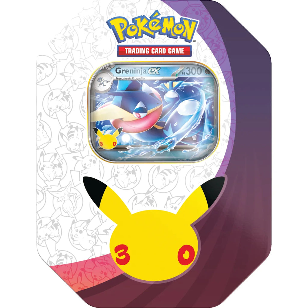 Pokémon 30° anniversario – Tin da collezione Greninja-ex